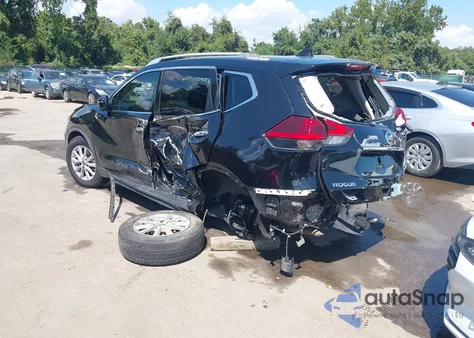 2020 Nissan Rogue Sv Fwd из США, поврежденный, VIN KNMAT2MT1LP540447